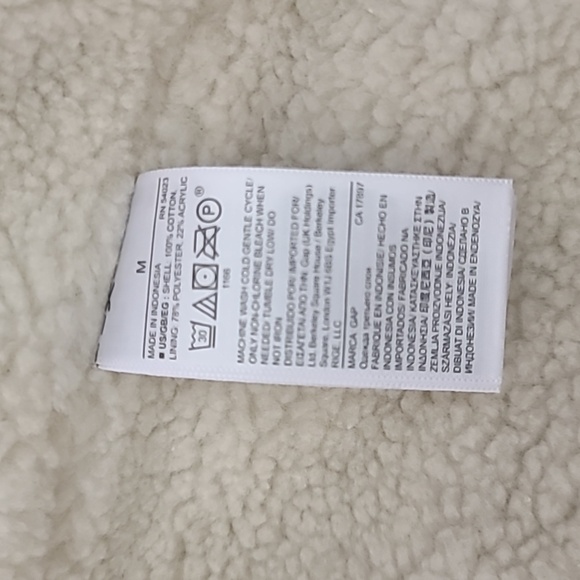 Gap Women's Black 2-in-1 Hooded Faux Fur Parka Coat Size M - Picture 10 of 11